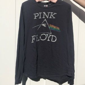 Navy Pink Floyd long sleeve